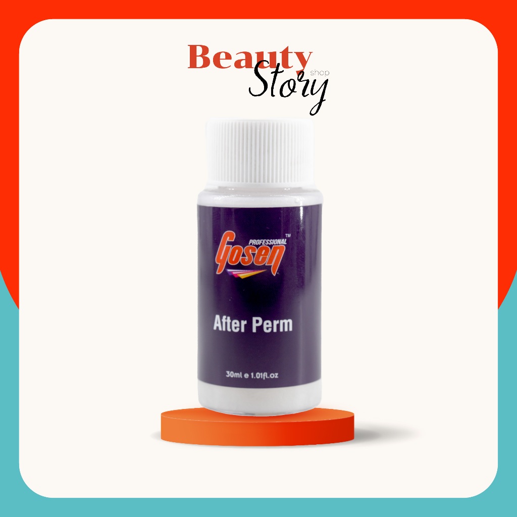 อาฟเตอร์เพิร์ม โกเซ็น Gosen After Perm 30ml ผลิตภัณฑ์ ดีท็อก ล้างสารเคมี บำรุงผมหลังทำเคมี ลดรังแค