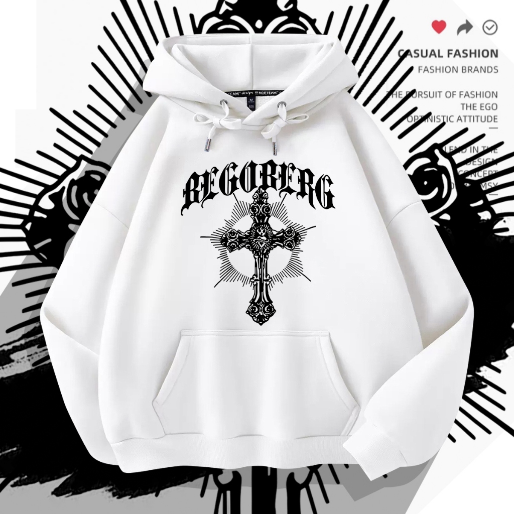 L511 เสื้อฮู้ดลายแฟชั่นสวยน่ารัก.เสื้อแขนยาว.มี7สีหลายไซส์(S-3XL)