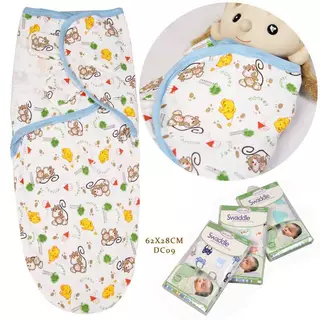 Royal kids ถุงนอนผ้าฝ้าย kolaco SwaddleMe Summer ผ้าห่อตัวสำเร็จรูป ลายน่ารัก สำหรับเด็ก