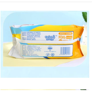 ทิชชู่เปียก สำหรับเด็ก 1 แพ็ค 80 แผ่น BabyWipes