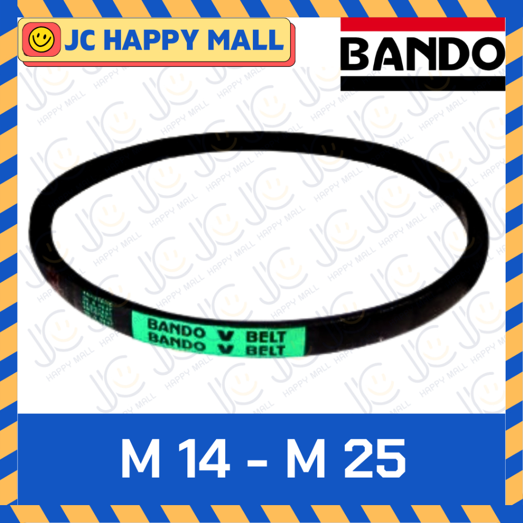 BANDO M14 M15 M16 M17 M18 M19 M20 M21 M22 M23 M24 M25 สายพาน M14 - M25 สายพานเครื่องซักผ้า สายพานมอเ