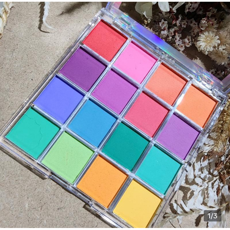 ผงไล่สีทำออมเบรสามารถนำไปผสมเจลปั้นนูนสีขาวได้โทนสีเข้ม