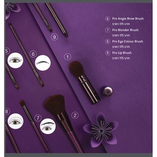 แปรงแต่งหน้า แปรงปัดแก้ม แปรงทาตา Oriental Princess Beneficial Brush