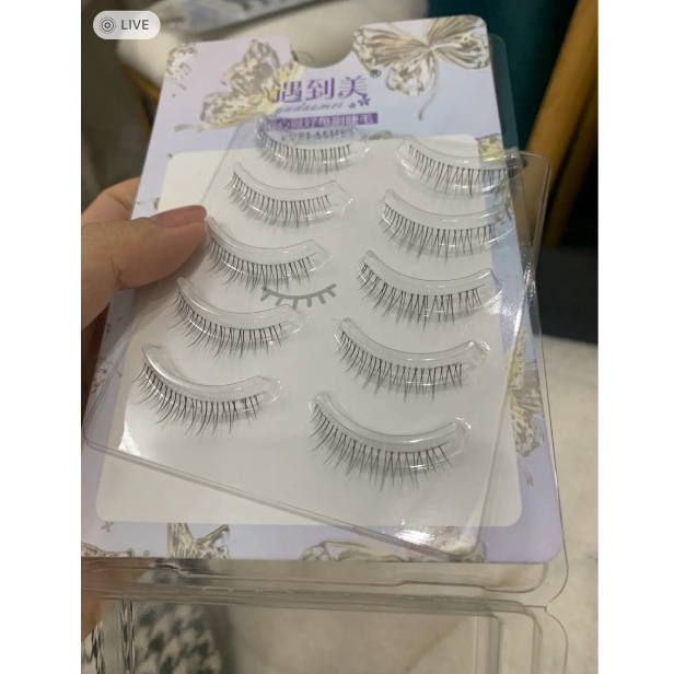 ขนตาปลอม รุ่น AVA ขนตาปลอมสไตล์เกาหลี ความยาว 7 mm. ยาวนุ่ม ไม่แข็ง ขนตาบางเป็นธรรมชาติ แกนเอ็นบางใส ไม่บาดตา - รูปที่ 2