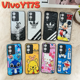 เคสมือถือ สำหรับรุ่น Vivo Y17S Y28S เคสลายการ์ตูน เคสกันกระแทกลายการ์ตูน ลายสวยคมชัด เคสคลุมเลนส์กล้อง #TD