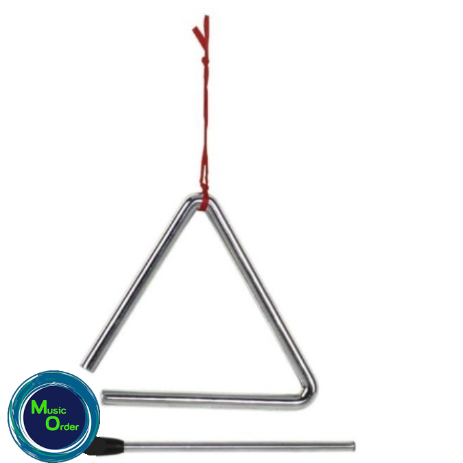 ไทรแองเกิล ทรัยแองเกิ้ล  สามเหลี่ยม หรือ กิ๋ง (Triangle) 6" / 7" /8"