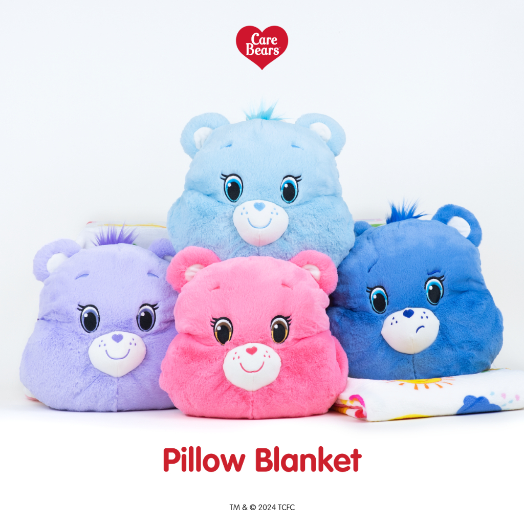 หมอนผ้าห่มแคร์แบร์ (Blanket Pillow Care Bears)
