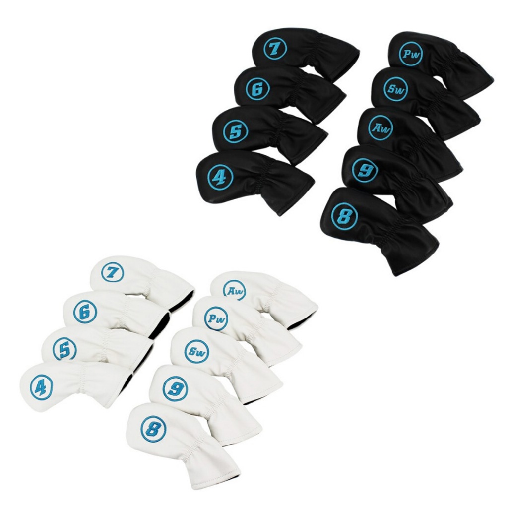[11GOLF] GOLF IRONS HEAD COVER 4 5 6 7 8 9 SW PW AW