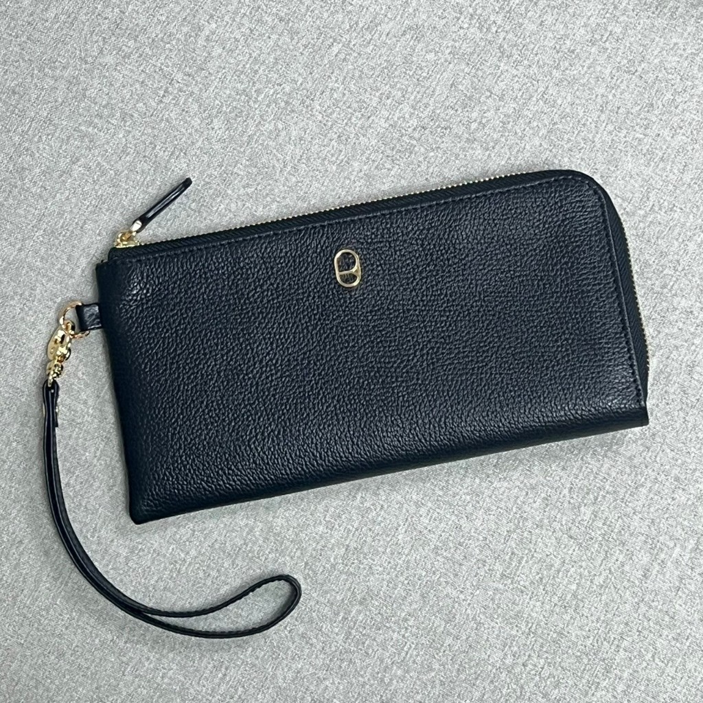 RAINBOU  KATE PURSE - กระเป๋าสตางค์ใบยาวหนังวัวแท้
