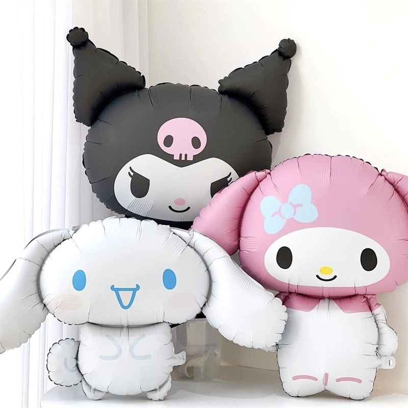 ลูกโป่งฟอยล์ SANRIO ลายการ์ตูน Cinnamon Kuromi My Melody น่ารัก สําหรับตกแต่ง ปาร์ตี้ วันเกิด เด็ก