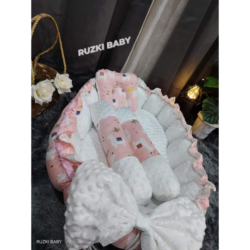 เซทที่นอนเด็ก Ruzki baby รุ่นโอบกอด
