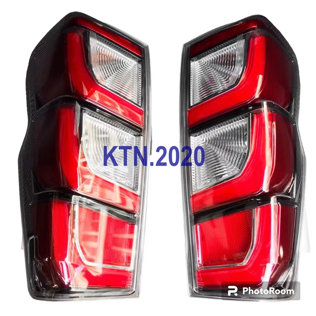 ไฟท้าย LED อีซูซุ โฉมใหม่ ดีแม็ก Isuzu D-Max 2020 2021 2022 2023 2024 พร้อมปลั๊กสายไฟไม่ต้องแปลง