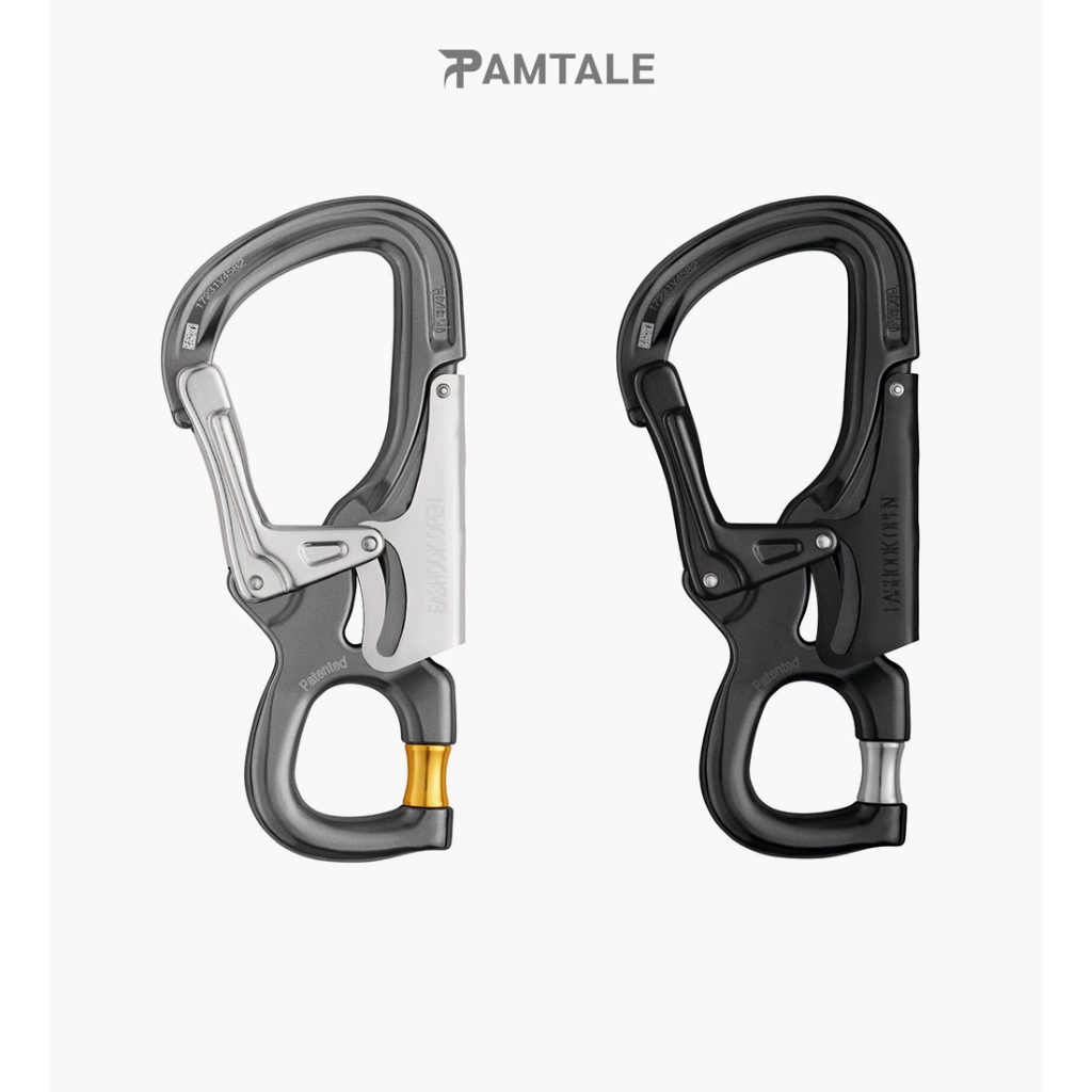 คอนเนคเตอร์ รุ่น EASHOOK OPEN ยี่ห้อ Petzl / ขั้วต่อสำหรับเชือกเส้นเล็กคู่และเชือกเส้นเล็กกำหนดตำแหน่งการทำงาน