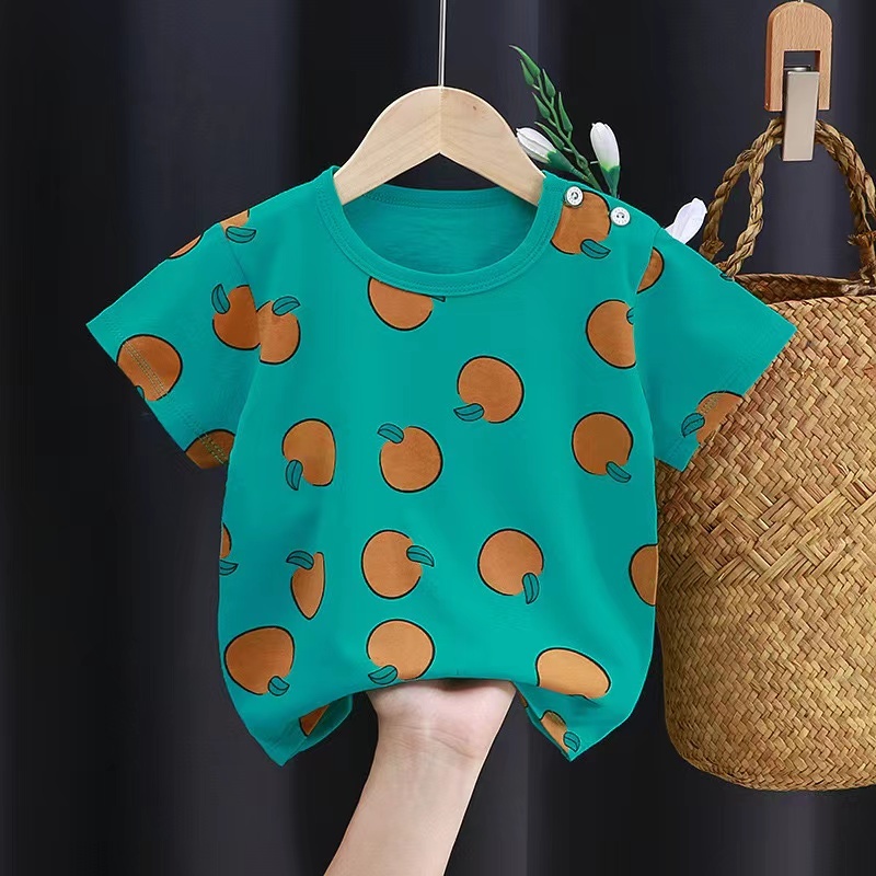 WW15 เสื้อยืดเด็ก เสื้อเด็ก3เดือน-5ปี ผ้าคอตตอนใส่สบาย ภาพการ์ตูน - รูปที่ 5