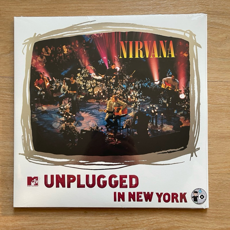 แผ่นเสียง​ Nirvana – MTV Unplugged In New York ** 25​th​ album ​anniversary​ ,US, 2​LP มือหนึ่ง ซีล