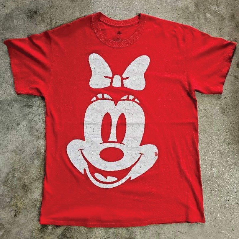 เสื้อยืด Disney Minnie Mouse นำเข้ามือสองของแท้