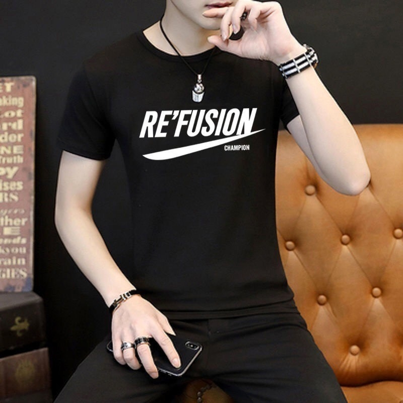 ⚡️ พร้อมส่ง⚡️เสื้อยืดคอกลมแฟชั่นแนวสตรีท เสื้อคู่ ใส่เป็นทีม ของเราที่มีให้เลือกมากมาย คุณภาพดี ใส่ง่าย ราคาไม่แพง