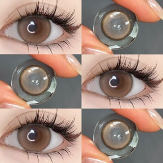 Midroo【COD】[-0.00~-8.00]ค่าสายตาสั้น  สียอดฮิต Natural Brown…