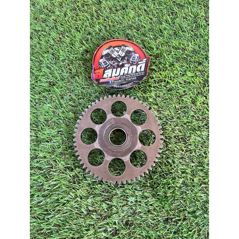 เฟืองคลัทช์สตาร์ท เฟืองสตาร์ท ตัวใหญ่ Suzuki Step125 / Skydrive125 / Hayate125 / Jelato125  มือสอง แ