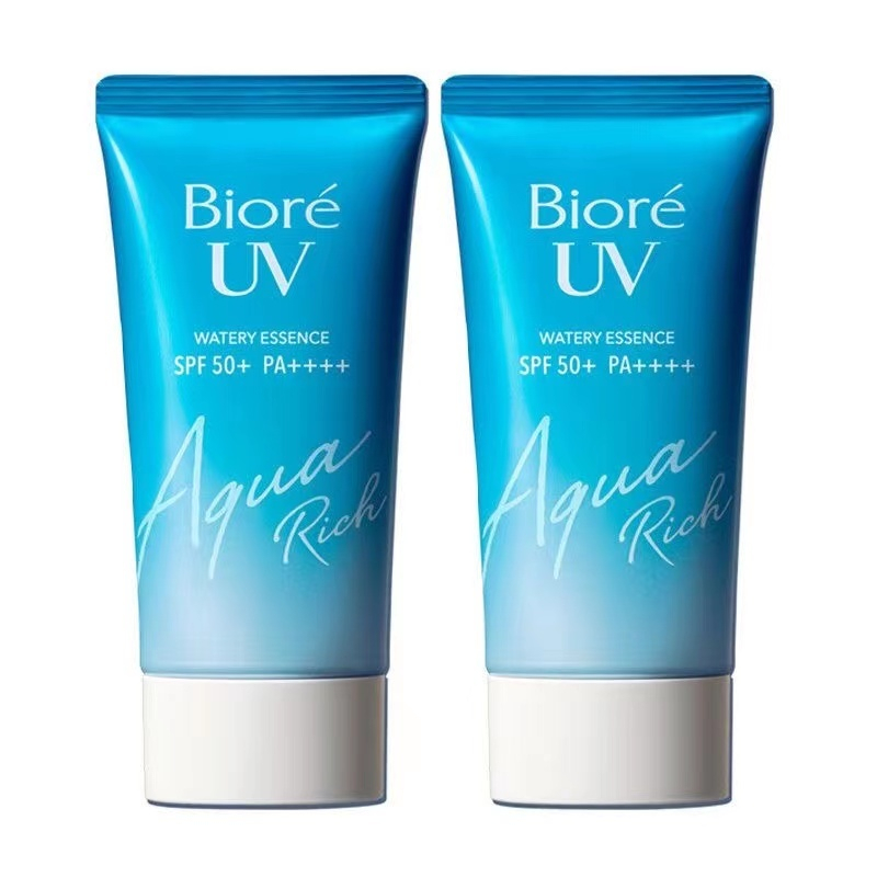 ของมาใหม่ (149 บาท ซื้อ 1 แถม 1) BIORE UV Aqua Rich Watery Essence SPF50+ PA++++ ครีมกันแดด 50g