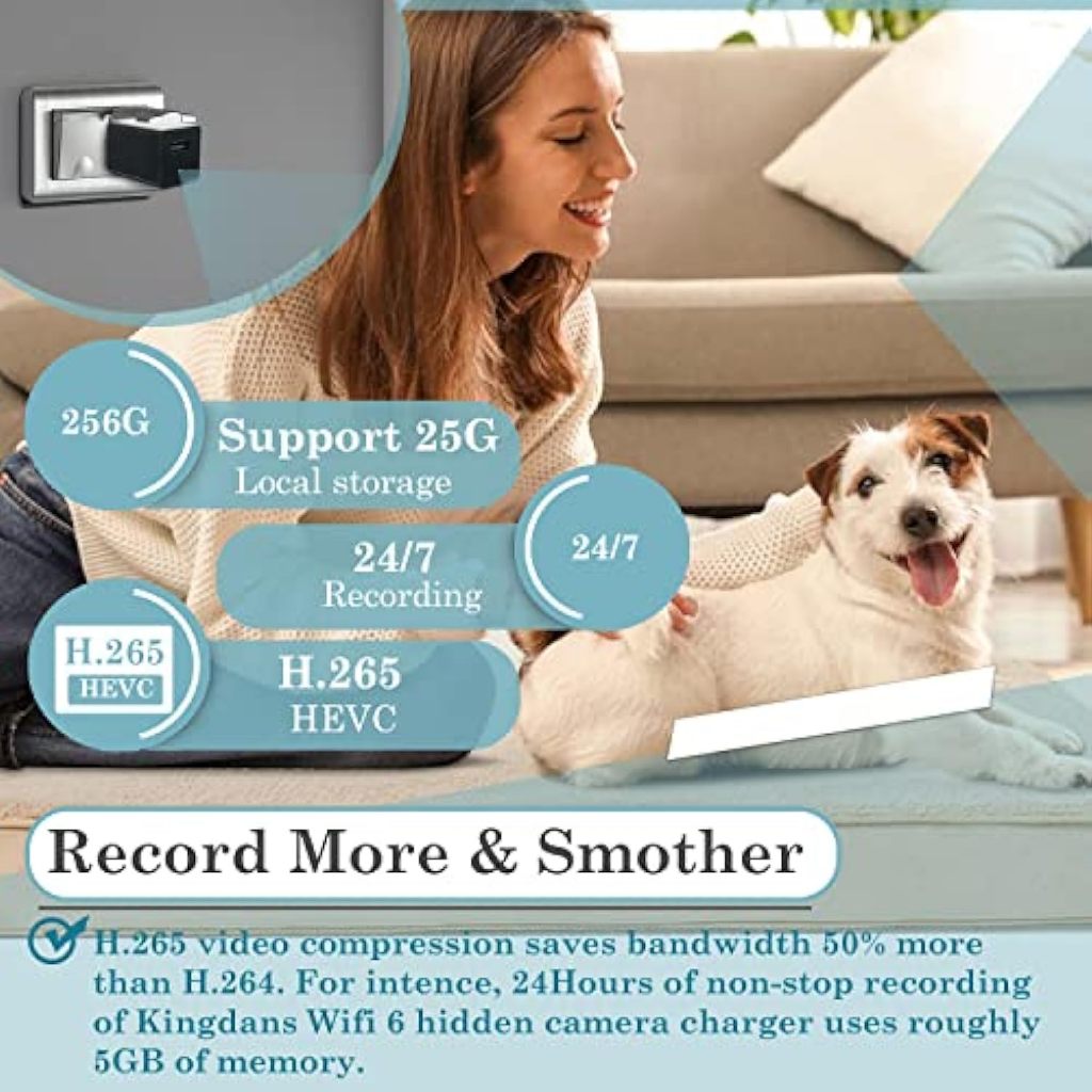 กล้องวงจรปิดไม่จำเป็นต้องใช้ wifi ห้องนอนกล้องไร้สาย 4k คุณภาพภาพสามารถถ่ายภาพบันทึกวิดีโอ