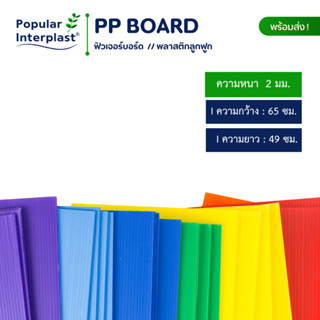 Future Board ฟิวเจอร์บอร์ด ขนาด:65x49cmxหนา2mm.[แพ็ค10แผ่น] …
