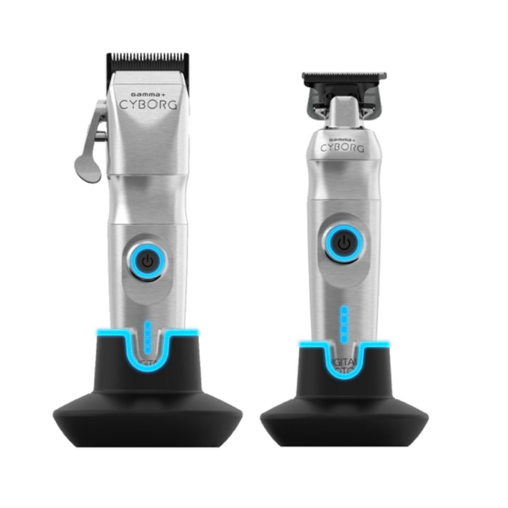 เซ็ตคู่ Gamma+ Cyborg Cordless Clipper & Trimmer Combo รับประกัน1 ปี