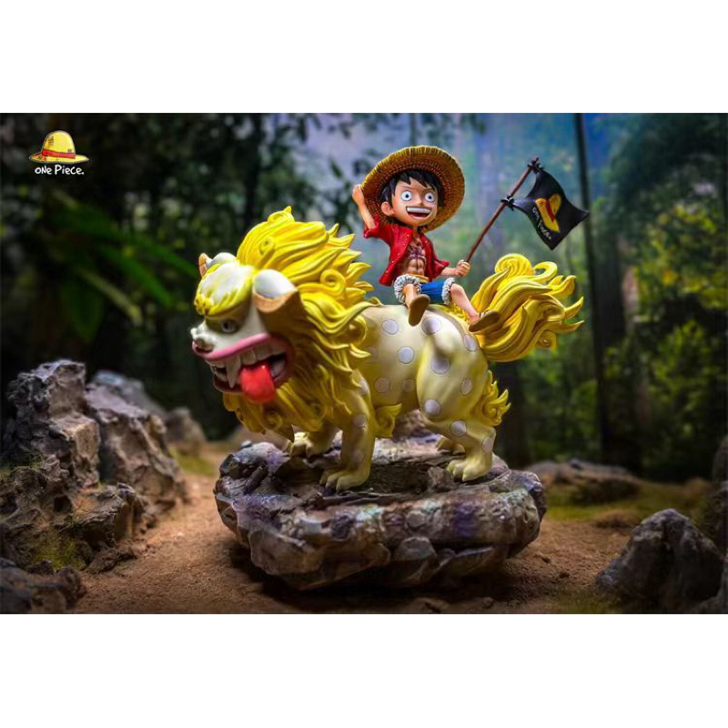 Resin WCF OnePiece - Komachiyo & Luffy by STRAW HAT STUDIO