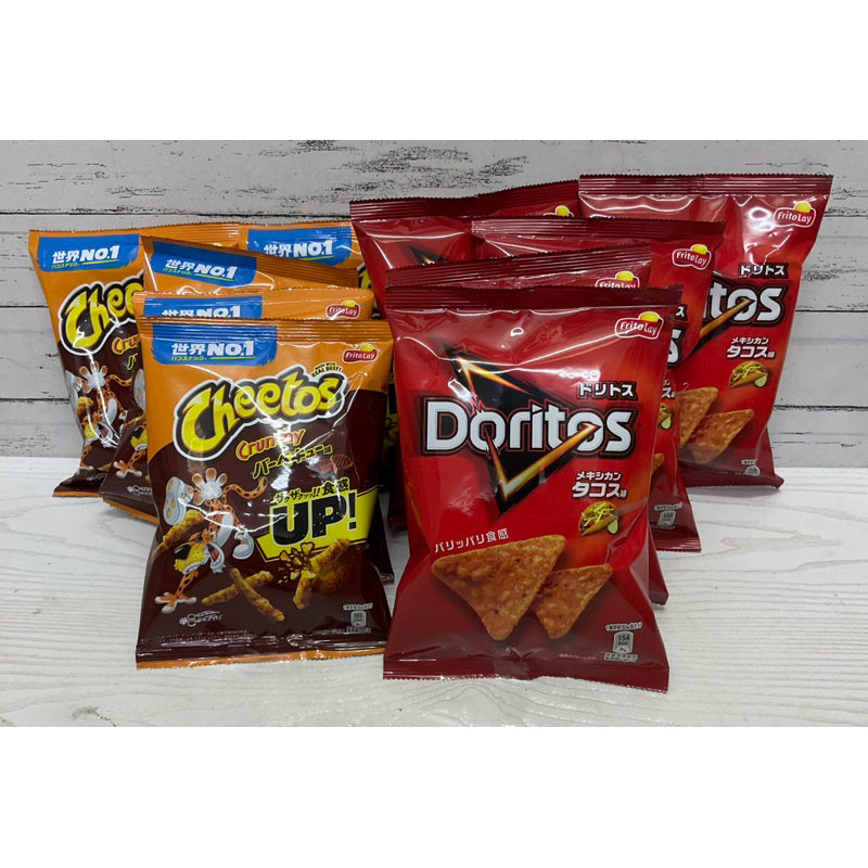 รวมขนม Doritos และ Cheetos นำเข้าจากญี่ปุ่น พร้อมส่ง โดริโทส รสทาโก้ ชีโตส รสบาบิคิว Frito Lay ขนม เลย์อ doritos cheetos