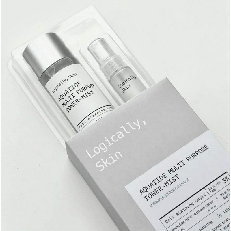 [สินค้าเกาหลีของแท้100%_ส่งจากไทย] Logically Skin  Aquatide Multi-Purpose Toner Mist 200ml