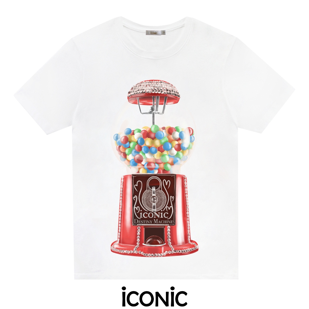 iCONiC WIDGET T-SHIRT #6471 เสื้อยืด(ไม่รวมปก) พิมพ์ลาย เครื่องหมุน