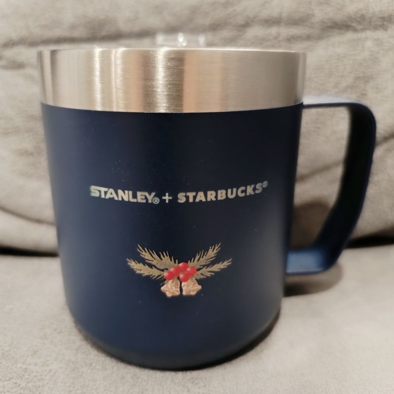 Starbucks Stanley Navy Holiday Stainless Steel 12oz