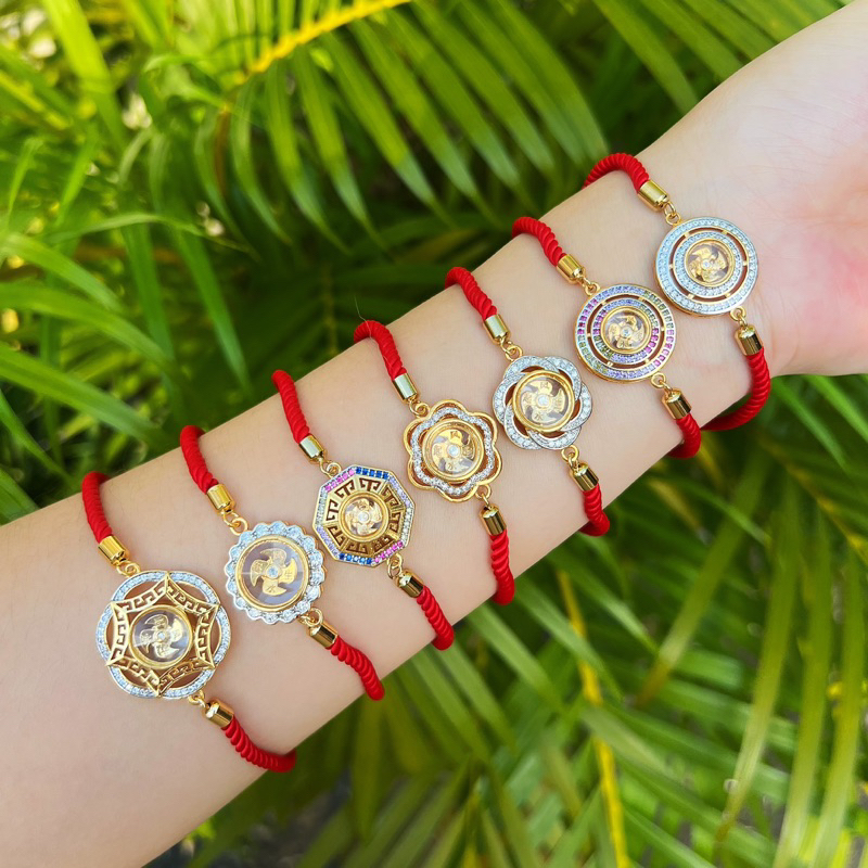 พร้อมส่ง สร้อยข้อมือกังหัน กังหันแชกงหมิวปลุกเสก มีหลายแบบให้เลือก ข้อมือฟรีไซด์ปรับไซด์ได้