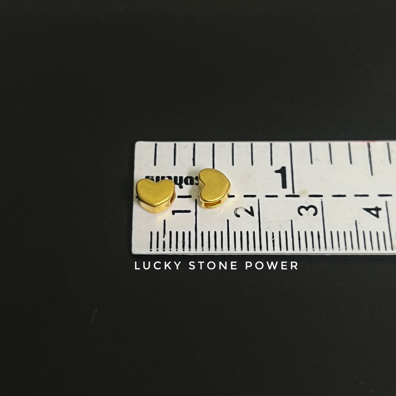 ชาร์มหัวใจ (ไซร์จิ๋ว) ทองคำแท้ 99.99 มีใบรับกันทองแท้ - รูปที่ 4