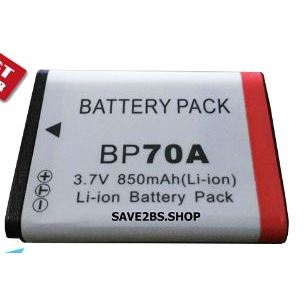 แบตกล้อง SAMSUNG BP70A  850mAh For SL50 ES65 ES75 PL80 PL200 SL605 AQ100
