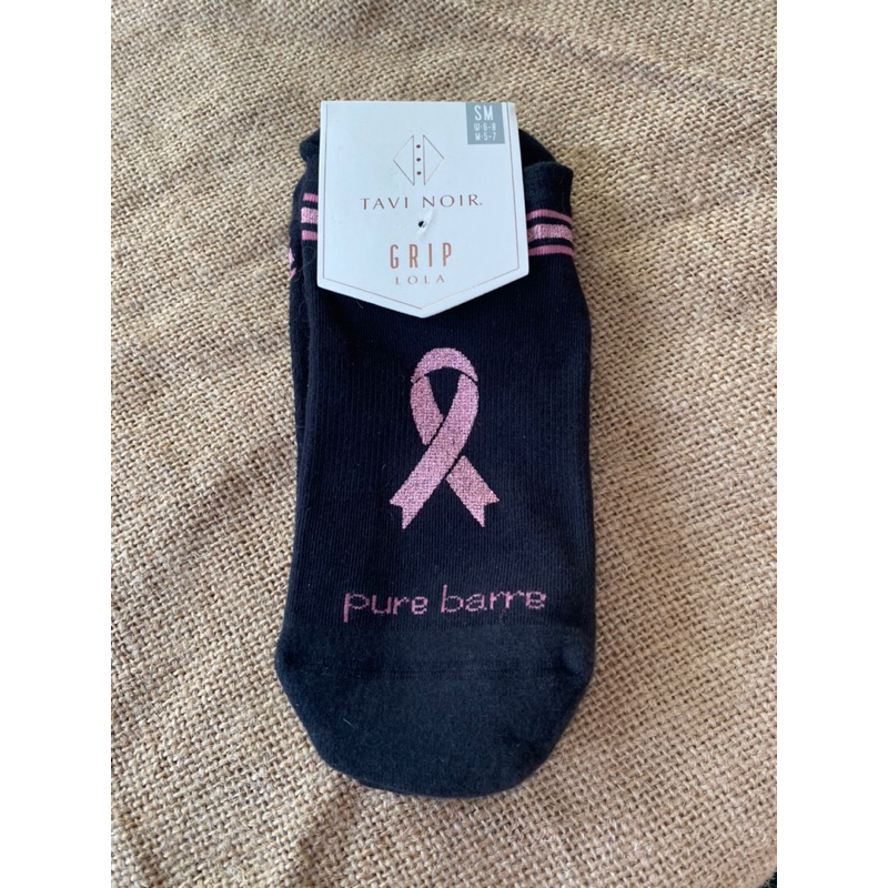 S 36-38.5 tavi noir grip sock yoga sock