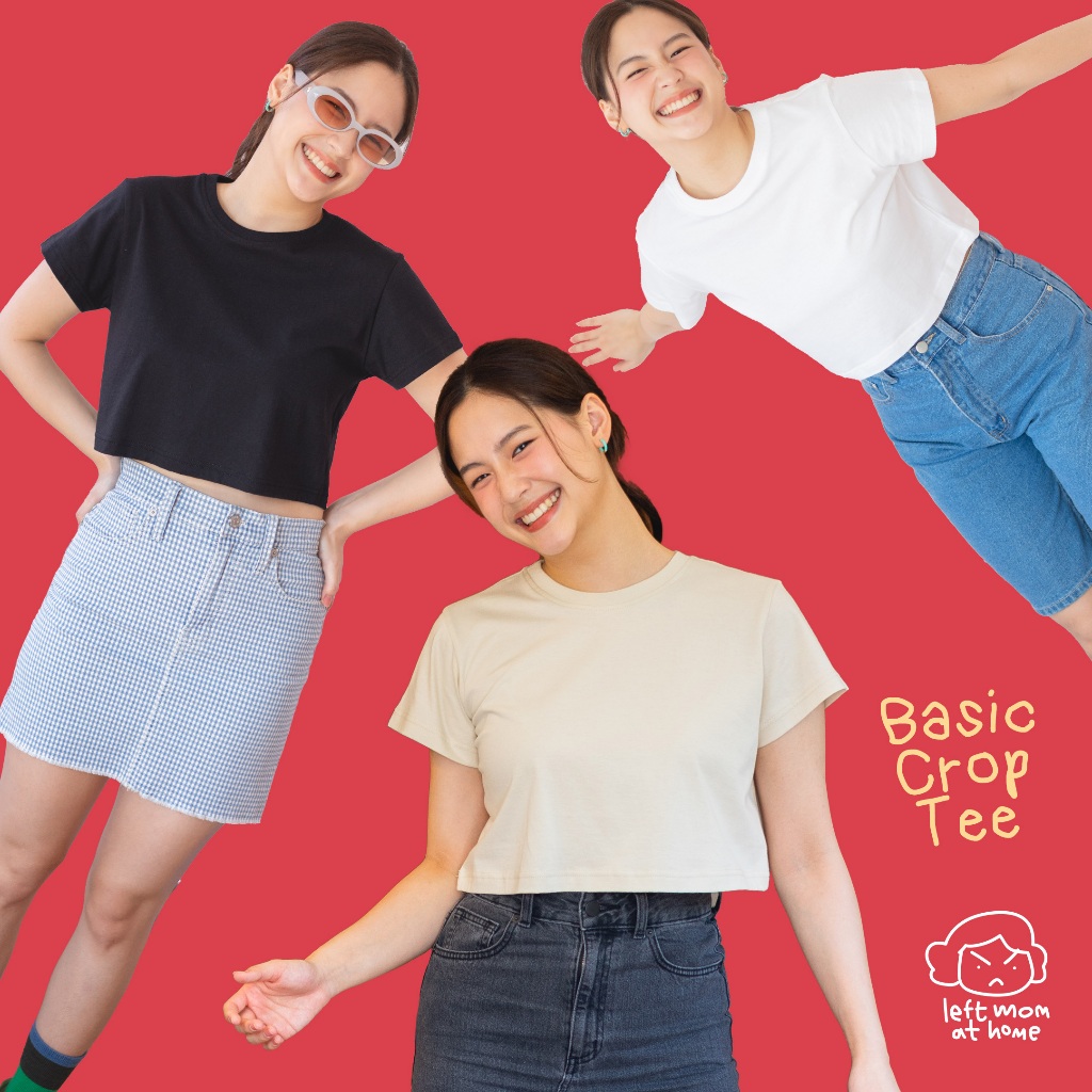 Basic Crop By left mom at home
