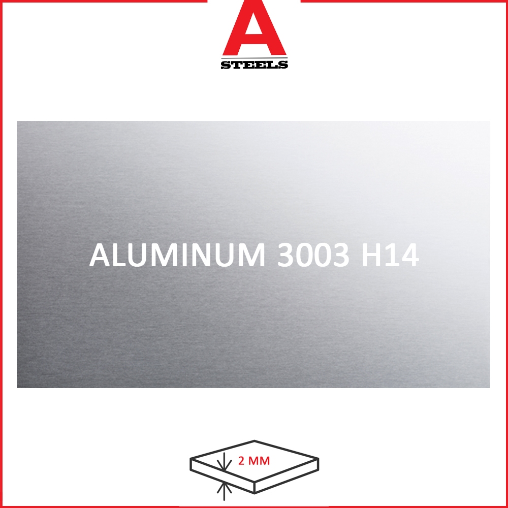 แผ่นอลูมิเนียมสี่เหลี่ยมผืนผ้าแบน 30x40-30x240 ซม / 2 มม / อลูมิเนียมเกรด 3003 Aluminum Sheets