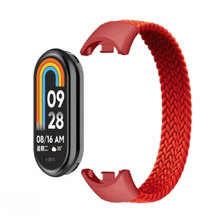Xiaomi Mi Band 3/4/5/6/7 สายนาฬิกาไนลอน Mi Band 8/9/10 Sports สายนาฬิกาแบบทอยืดหยุ่น