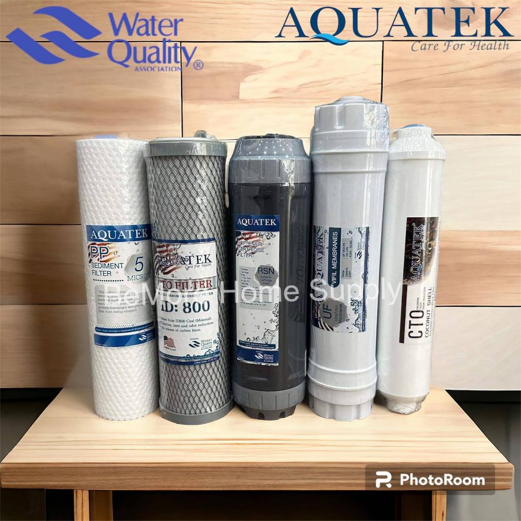 ไส้กรองน้ำ 5 ขั้นตอน UF Aquatek Silver