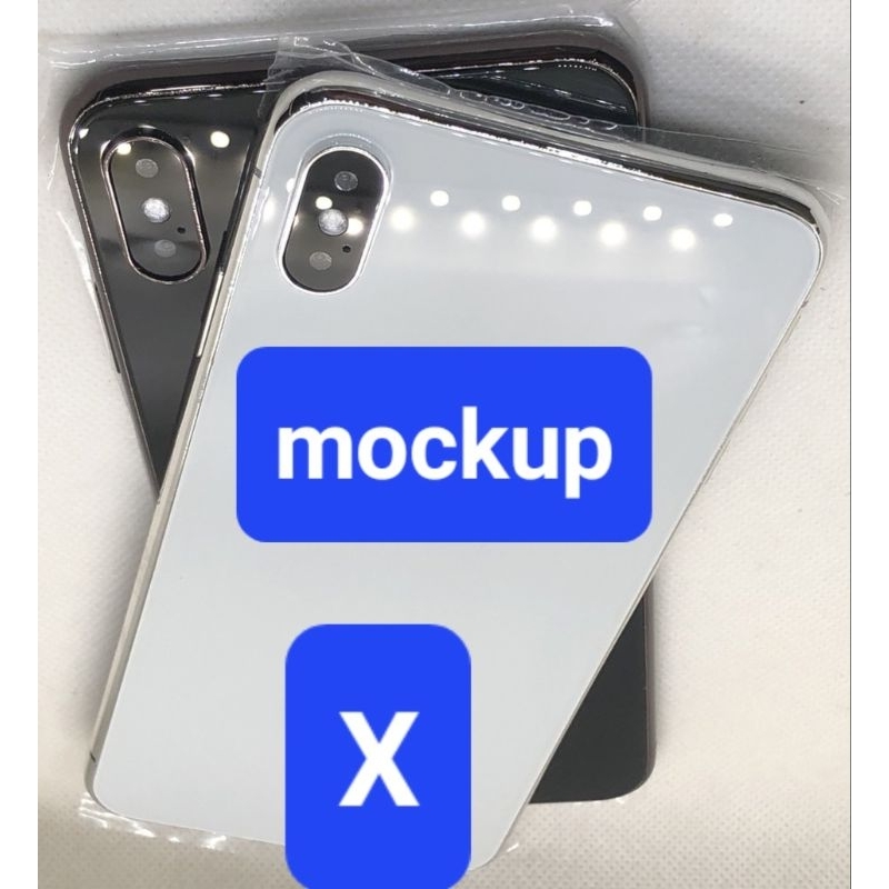 mockup โมเดล รุ่น X โทรศัพท์ปลอมไว้สำหรับโชว์ ไม่สามารถเล่นได้ ขนาดและน้ำหนักเท่าจริง มีสินค้าพร้อมส่ง****