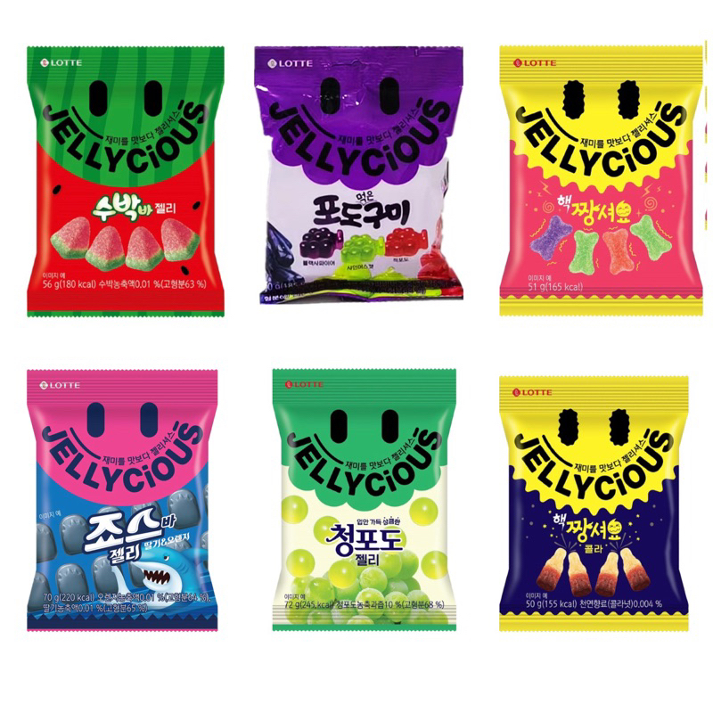 ล็อตเต้ เจลลี่ Jelly & Delicious Jaws