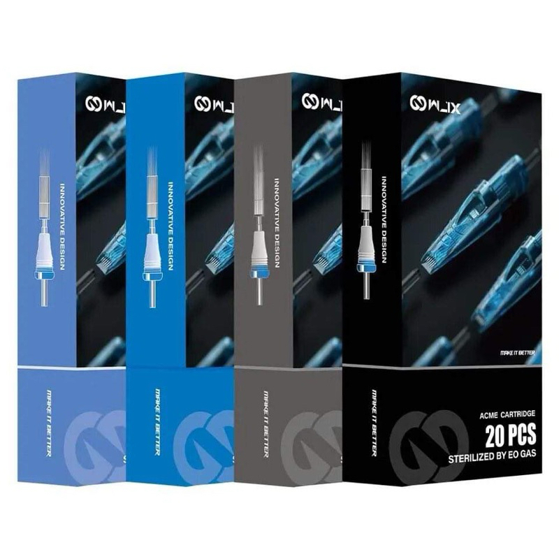 WJX เข็มฮอคคุณภาพสูง แบรนด์ดัง 1กล่องมี20ชิ้น RL/RS/RM/M1