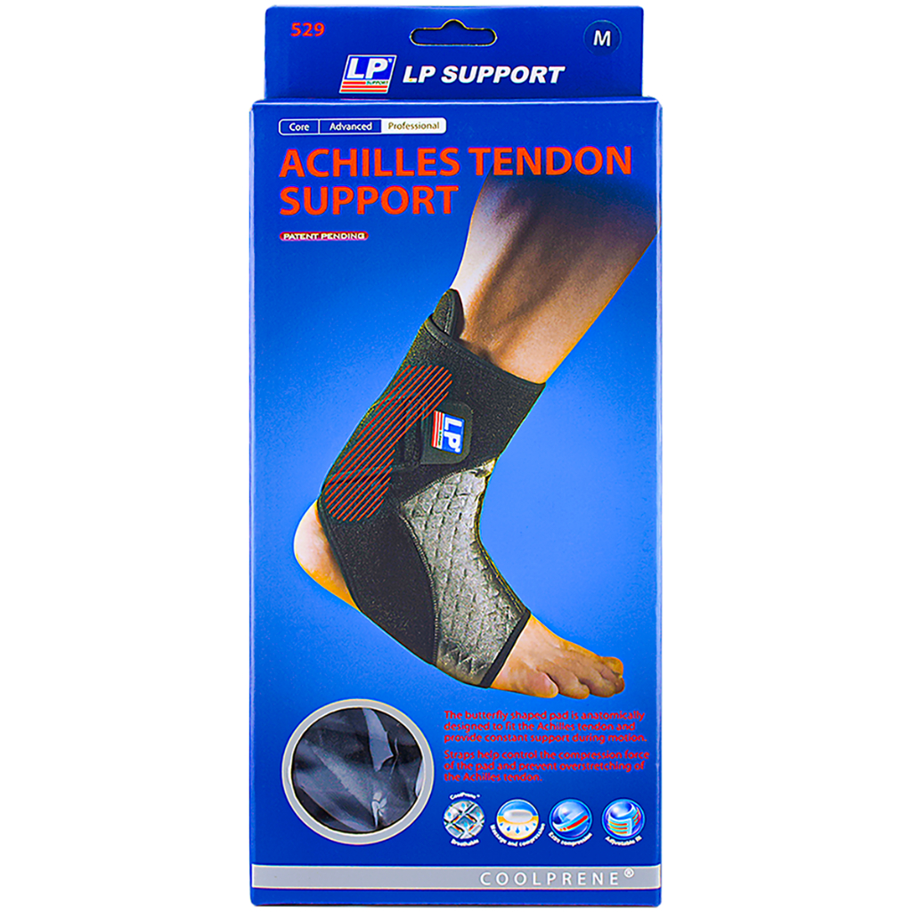 [ของแท้ 100%] LP SUPPORT 529 ผู้ชาย/ผู้หญิง ที่รัดข้อเท้า ที่ซัพพอร์ทข้อเท้า ปลอกข้อเท้า ACHILLES TE