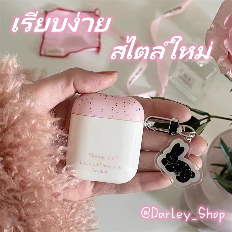 จัดส่งจากไทย เคส Airpods 3 case เคสป้องกัน เรียบง่าย สีชมพู สำหรับ Airpod Pro 2 for case Airpod 1 gen2 Pro พร้อมส่ง