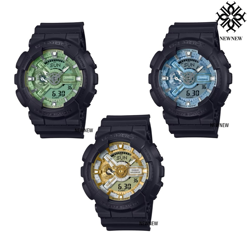 CASIO G-SHOCK GA-110CD-1A9 GA-110CD-1A3 GA-110CD-1A2 ของแท้ประกันศุนย์ 1ปี