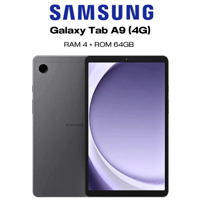 Samsung Tab A9 (4/64gb) LTE | จอ8.7" ประกันศูนย์