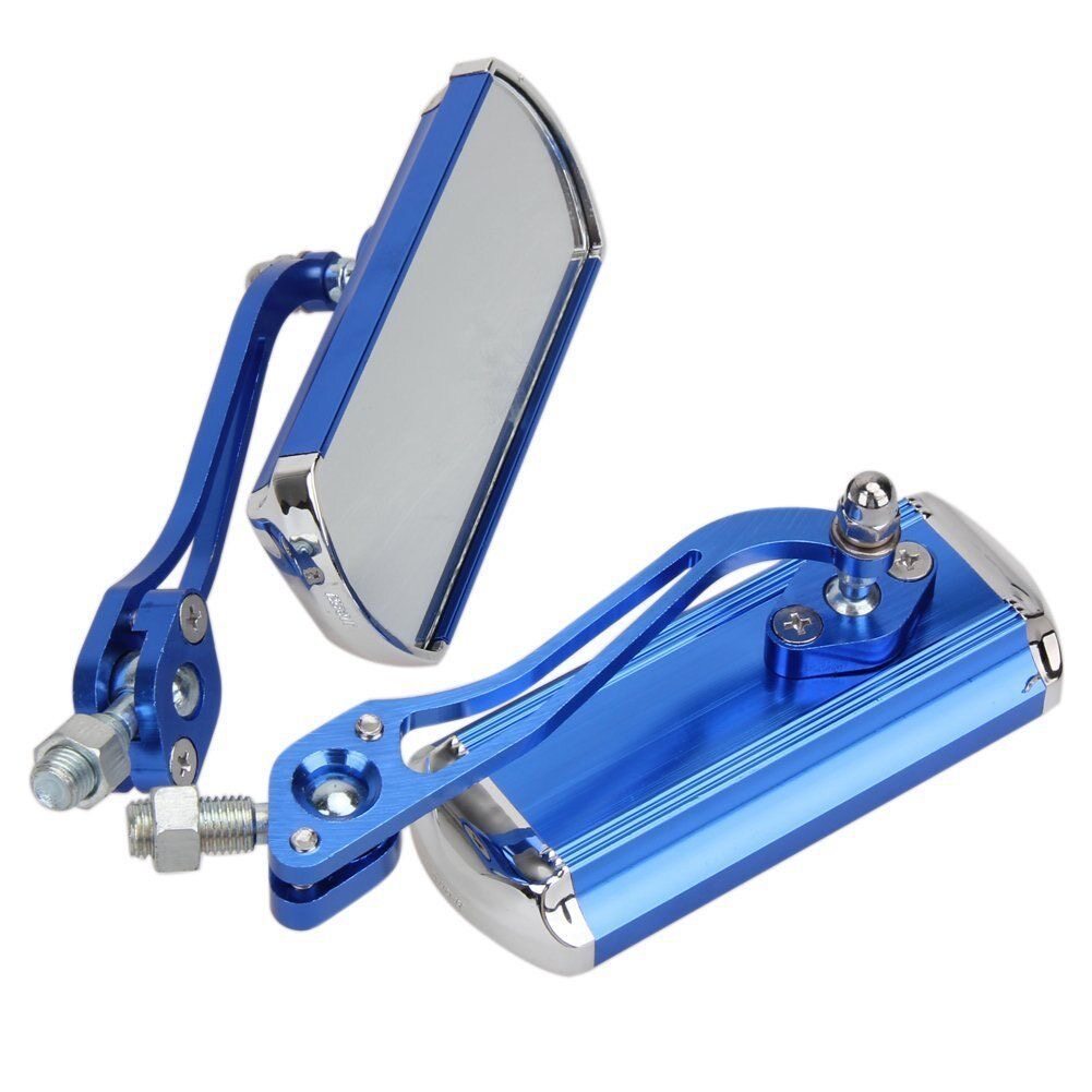 กระจกแต่ง 4 เหลี่ยม-สีน้ำเงิน(blue)