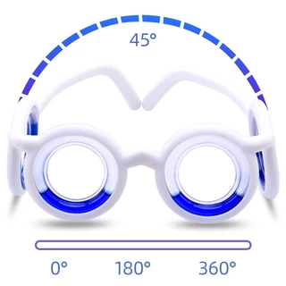 Anti- Motion Sickness Glasses Airsick Sickness Nausea Relief Lensless Glass แว่นตา 3D ป้องกันการป่วย