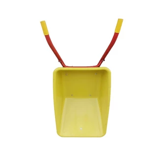 รถเข็นปูน ถังพลาสติก (PVC) ล้อเดียว ยางตัน/ลม (1คำสั่งซื้อต่อ1คัน เท่านั้น)